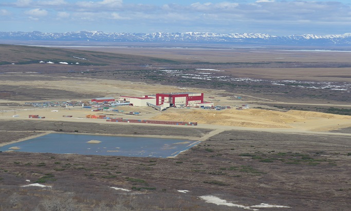 Gold recovery plant at Ametistovoye deposit