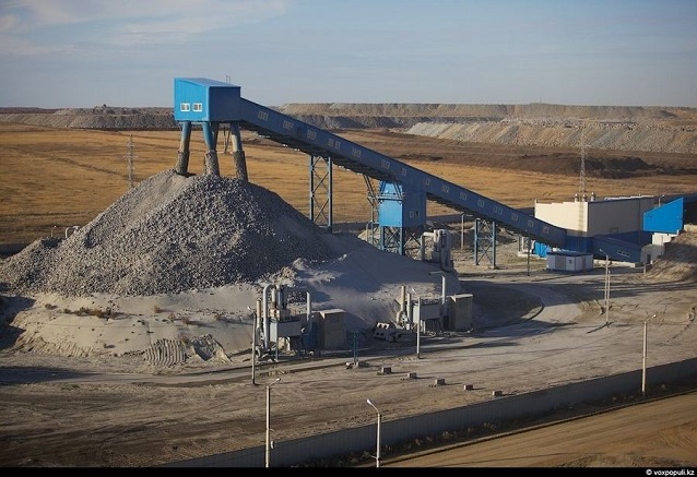 Vasilkovsky mining plant. Ore processing