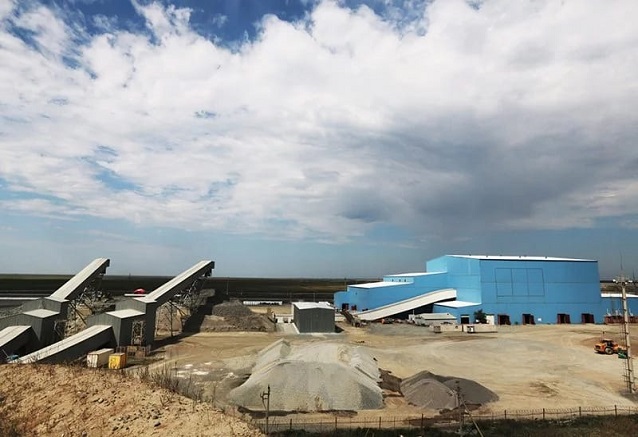 Recovery plant at Varvarinskoye deposit